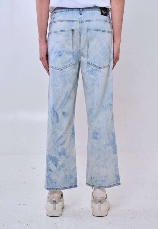 Mossimo Joshua Wash Blue Straight Fit Denim Pants For Men