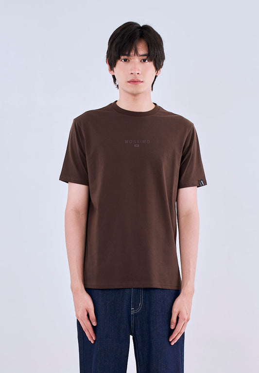 Mossimo Franco Choco Round Neck Classic Fit Tee For Men