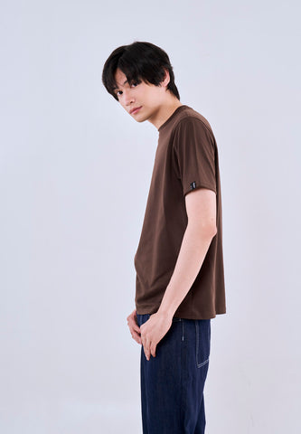 Mossimo Franco Choco Round Neck Classic Fit Tee For Men