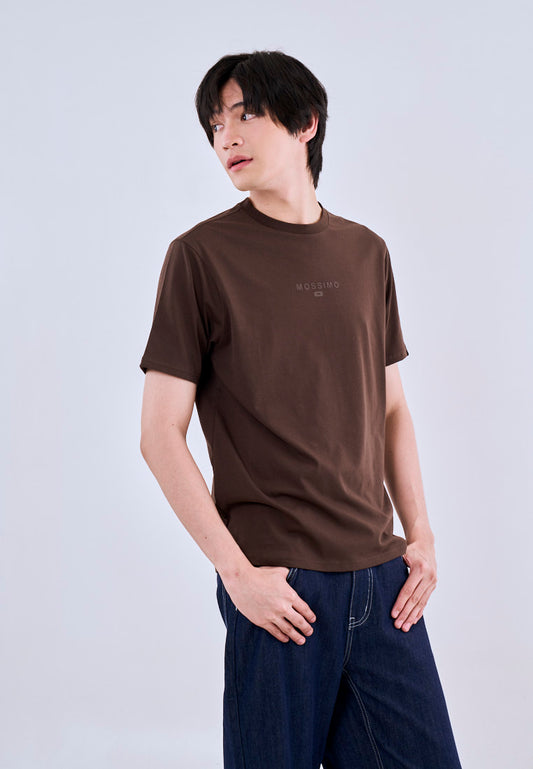 Mossimo Franco Choco Round Neck Classic Fit Tee For Men
