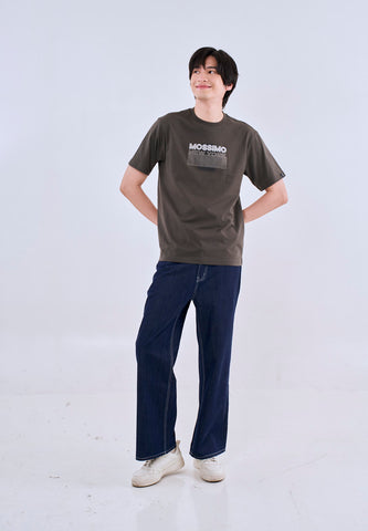 Mossimo Arlo Gray Comfort  Fit Tee For Men