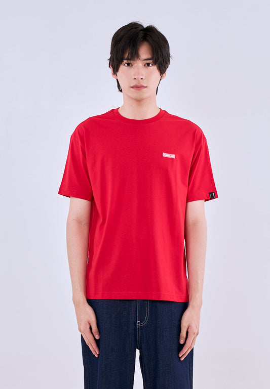 Mossimo Leandro Red Urban Fit Tee For Men