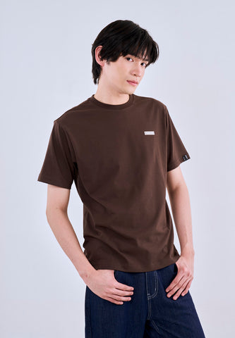 Mossimo Gavin Choco Round Neck Comfort Fit Tee For Men