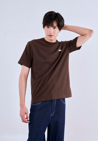 Mossimo Gavin Choco Round Neck Comfort Fit Tee For Men