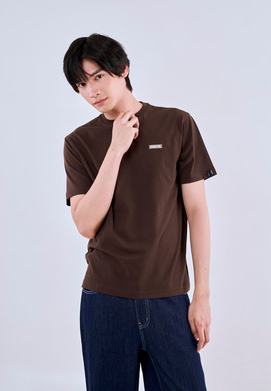 Mossimo Gavin Choco Round Neck Comfort Fit Tee For Men