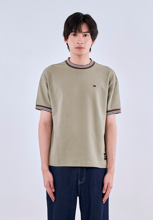Mossimo Callum Pale Green Urban Fit Tee For Men