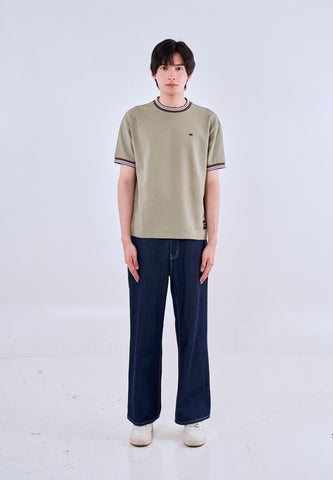 Mossimo Callum Pale Green Urban Fit Tee For Men