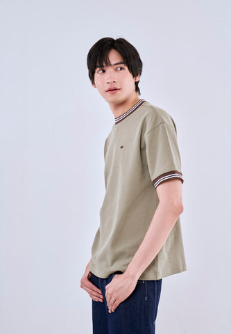 Mossimo Callum Pale Green Urban Fit Tee For Men