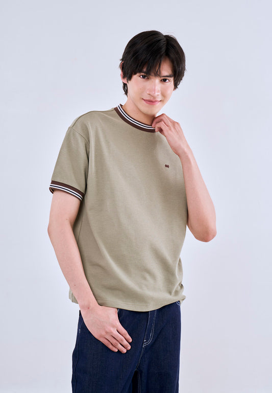 Mossimo Callum Pale Green Urban Fit Tee For Men