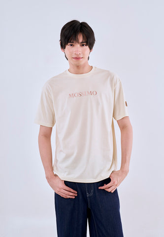 Mossimo Harlan Cream Urban Fit Tee For Men