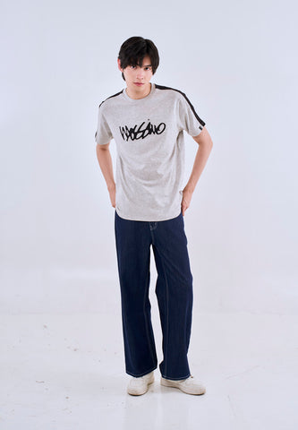 Mossimo Miro Heather Gray Classic Fit Tee For Men