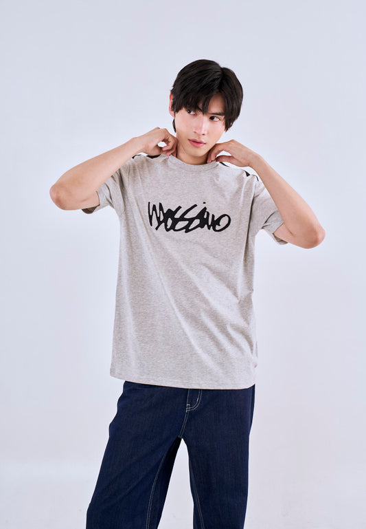 Mossimo Miro Heather Gray Classic Fit Tee For Men