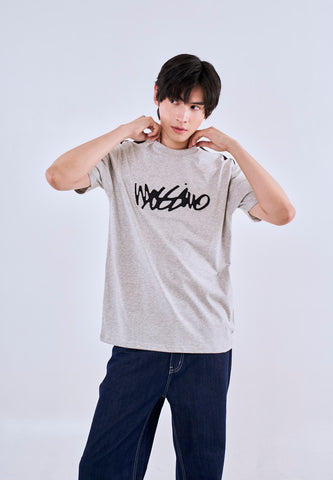 Mossimo Miro Heather Gray Classic Fit Tee For Men