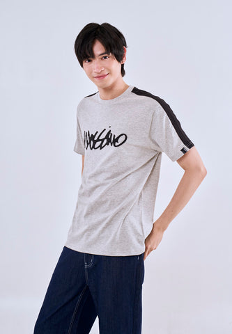 Mossimo Miro Heather Gray Classic Fit Tee For Men