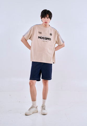 Mossimo Cade Brown Modern Fit Tee  Round NeckFor Men