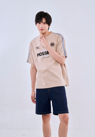Mossimo Cade Brown Modern Fit Tee  Round NeckFor Men