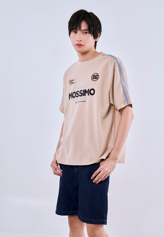 Mossimo Cade Brown Modern Fit Tee  Round NeckFor Men