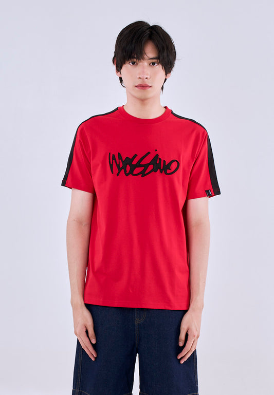 Mossimo Miro Red Classic Fit Tee For Men