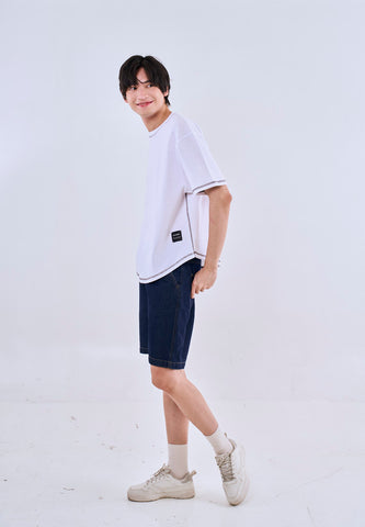 Mossimo Kaizen White Modern Fit Tee For Men