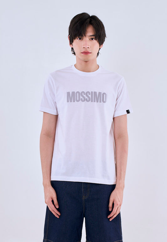 Mossimo Emmett White Muscle Fit Tee For Men