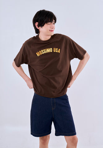 Mossimo Isaias Choco Modern Fit Tee For Men