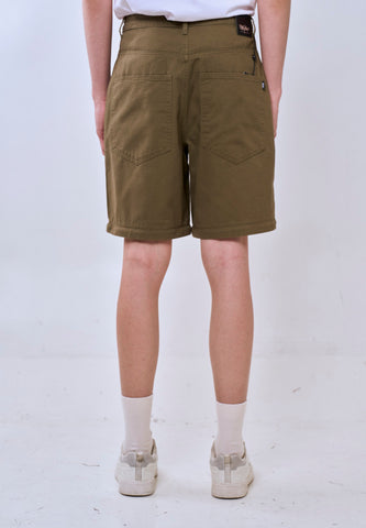 Mossimo Joey Olive Baggy Fit 2in1 Trouser Pants Shorts w/ Detachable Detail For Men