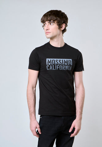 Mossimo Zachary Black Muscle Fit Tee