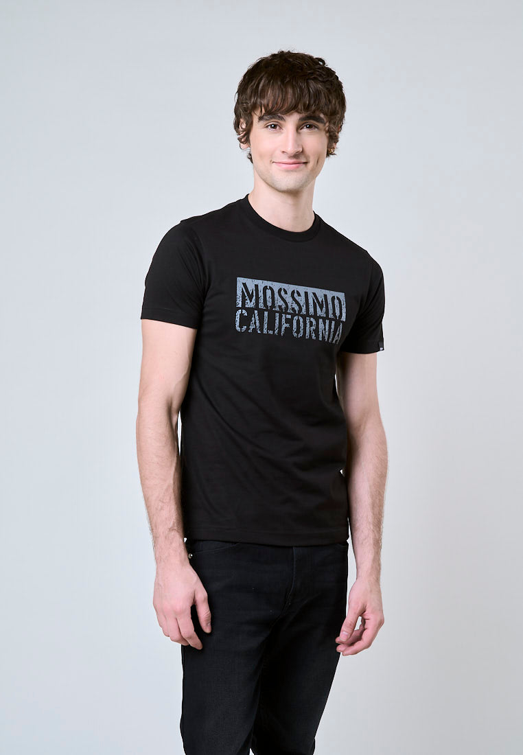 Mossimo Zachary Black Muscle Fit Tee