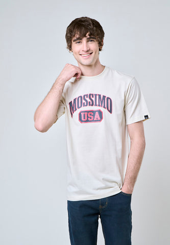 Mossimo Ryan Beige Comfort Fit Tee