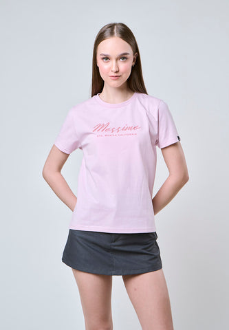 Mossimo Gaia Pink Classic Fit Tee