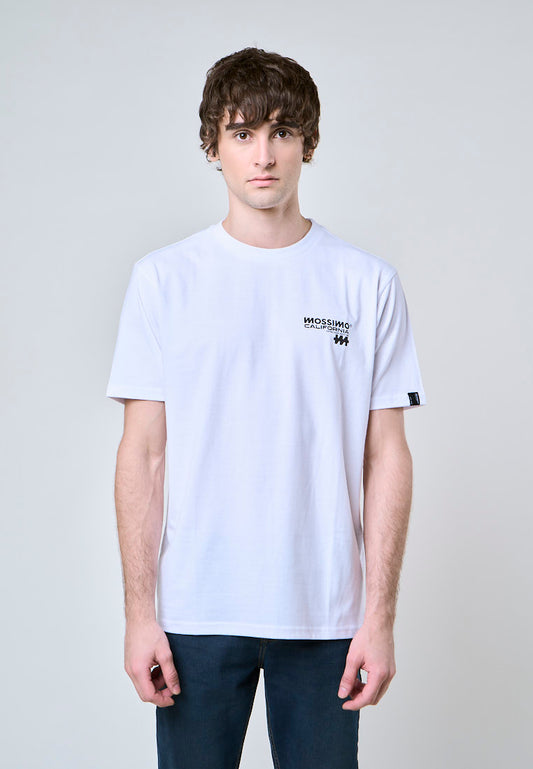 Mossimo Kyro White Classic Fit Tee For Men