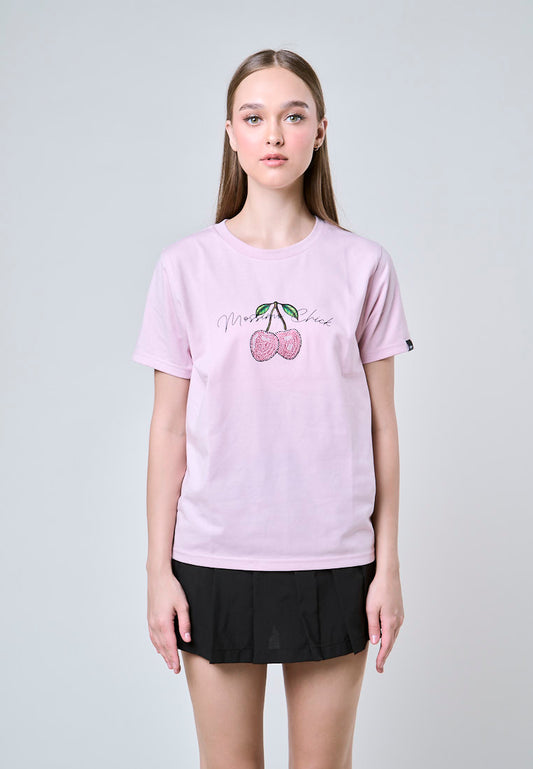 Mossimo Arabella Pink Classic Fit Tee