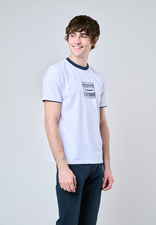 Mossimo Joseph White Classic Fit Tee