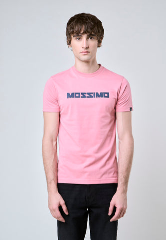Mossimo Rowan Pink Muscle Fit Tee