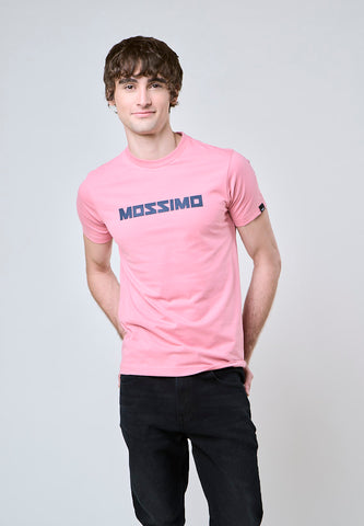 Mossimo Rowan Pink Muscle Fit Tee