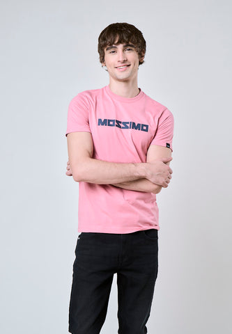 Mossimo Rowan Pink Muscle Fit Tee