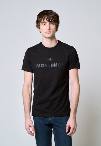Mossimo Aiden Black Muscle Fit Tee