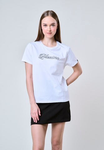 Mossimo Eloise White Classic Fit Tee