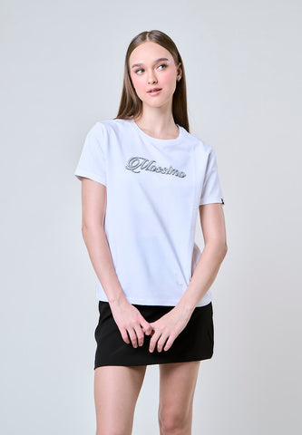 Mossimo Eloise White Classic Fit Tee