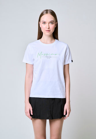 Mossimo Carla White Classic Fit Tee