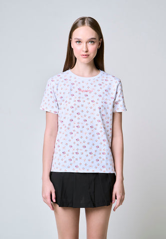 Mossimo Ophelia White Classic Fit Tee