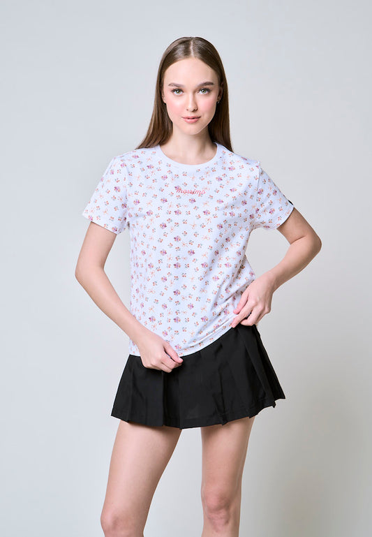 Mossimo Ophelia White Classic Fit Tee