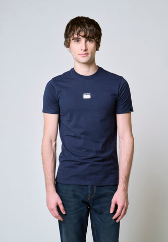 Mossimo Charles Navy Blue Muscle Fit Tee