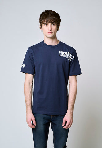 Mossimo Callum Navy Blue Comfort Fit Tee