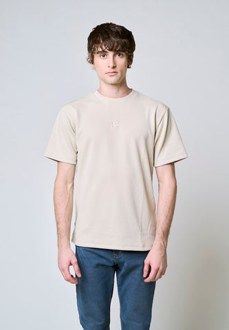 Mossimo Robin Khaki Round Neck Comfort Fit Tee