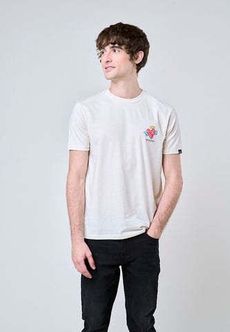 Mossimo Ambrose Beige Unisex Tee