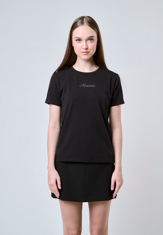 Mossimo Iris Black Classic Fit Tee