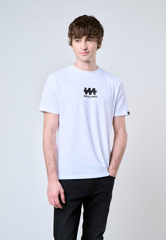 Mossimo Phineas White Premium Classic Fit Tee