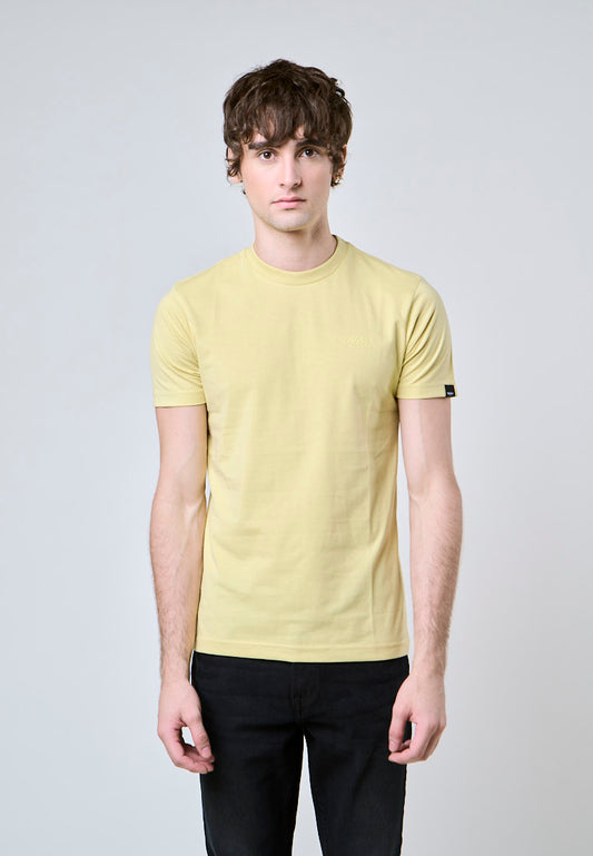 Mossimo Jett Cream Gold Muscle Fit Tee