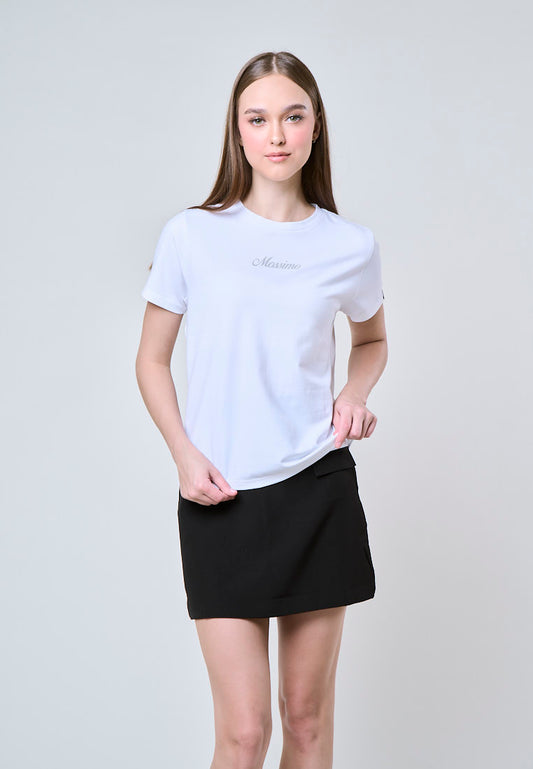 Mossimo Iris White Classic Fit Tee